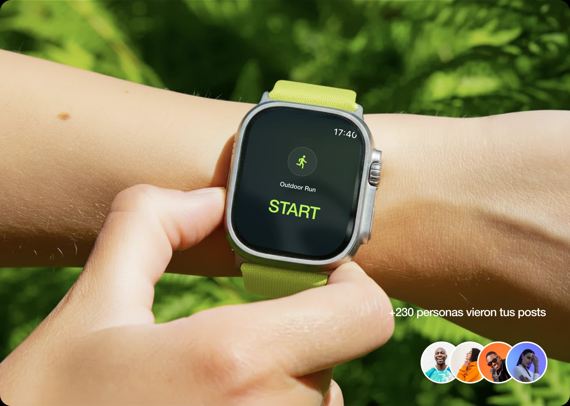 Smartwatch with community notifications